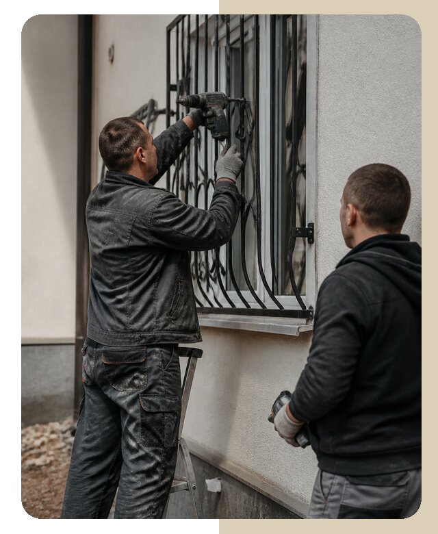 Установка наружных решеток в Инте от 4970 р. | Дверной